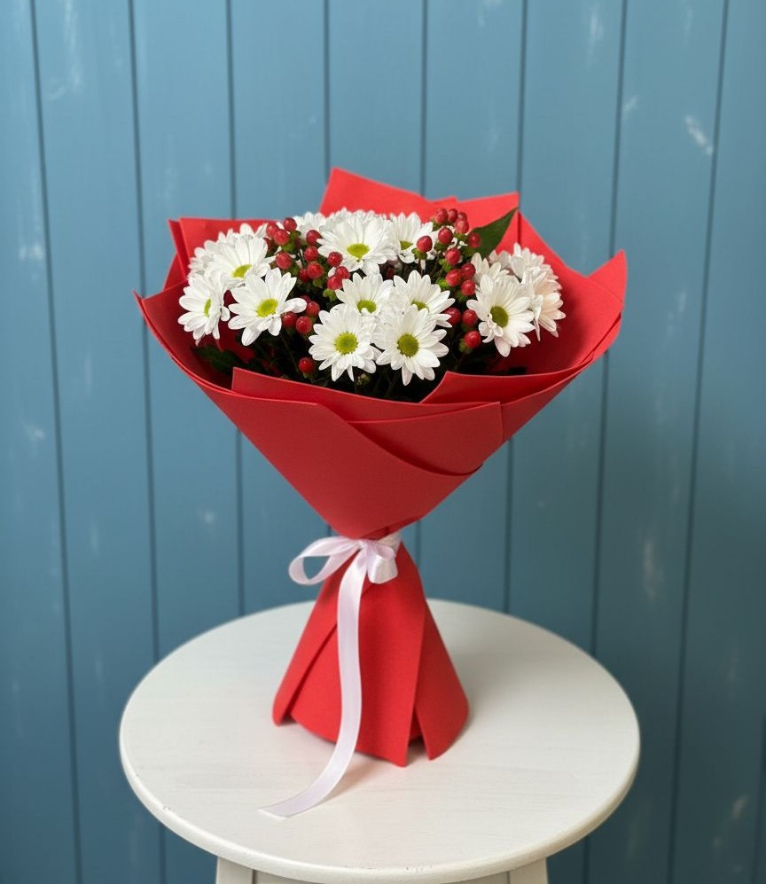 Букет цветов из: Хризантемы в Юргамыш