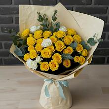 Букет цветов из:  Розы в Юргамыш