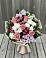 Букет цветов из: Альстромерии, Гвоздики, Розы и Хризантемы в Юргамыш