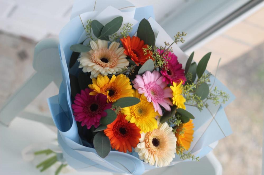 Букет цветов из: Герберы в Юргамыш