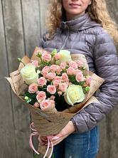 Букет цветов из:  Розы в Юргамыш