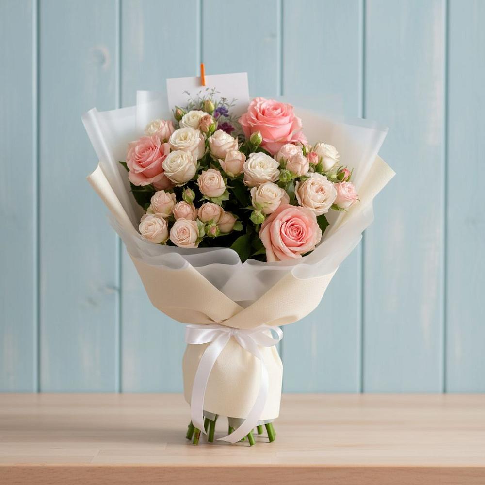 Букет цветов из: Розы в Юргамыш