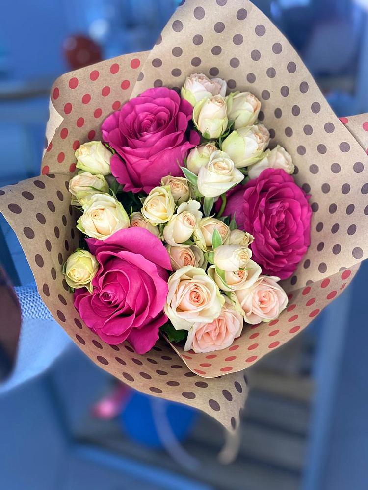 Букет цветов из: Розы в Юргамыш