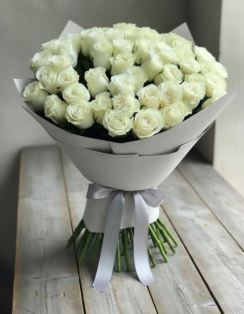Букет 35 Белых роз в Юргамыш