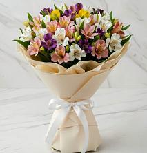 Букет цветов из:  Альстромерии в Юргамыш