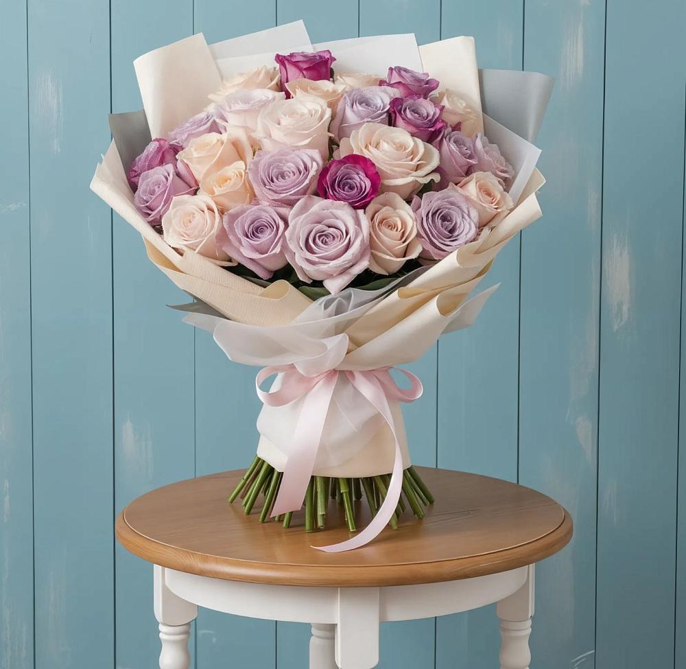 Букет цветов из: Розы в Юргамыш