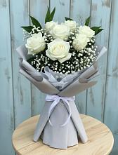 Букет цветов из:  Розы в Юргамыш