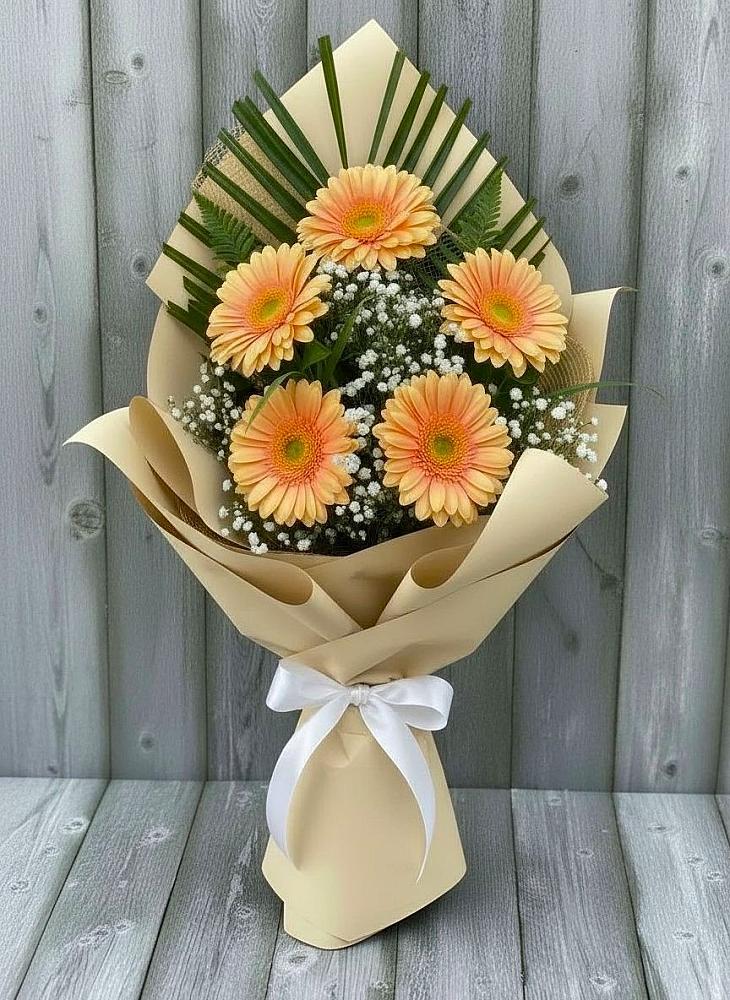 Букет цветов из: Герберы в Юргамыш