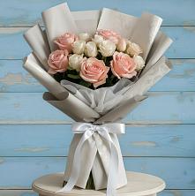 Букет цветов из:  Розы в Юргамыш