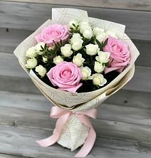 Букет цветов из:  Розы в Юргамыш