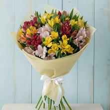 Букет цветов из:  Альстромерии в Юргамыш
