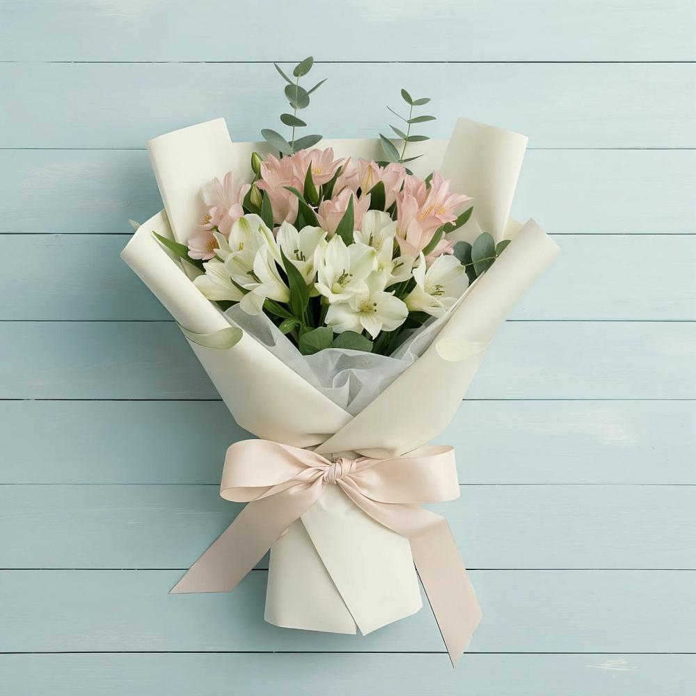 Букет цветов из: Альстромерии в Юргамыш