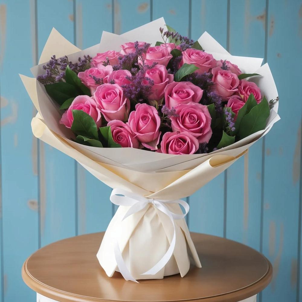 Букет цветов из: Розы в Юргамыш