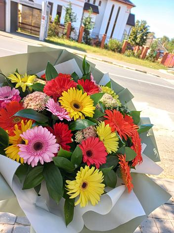 Букет цветов из: Герберы в Юргамыш
