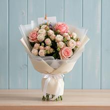 Букет цветов из:  Розы в Юргамыш