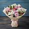 Букет цветов из: Хризантемы, Альстромерии и Розы в Юргамыш